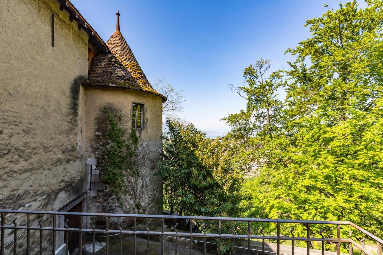 A Castle Spirit Apartment In Chateau Du Chatelard Clarens Εξωτερικό φωτογραφία