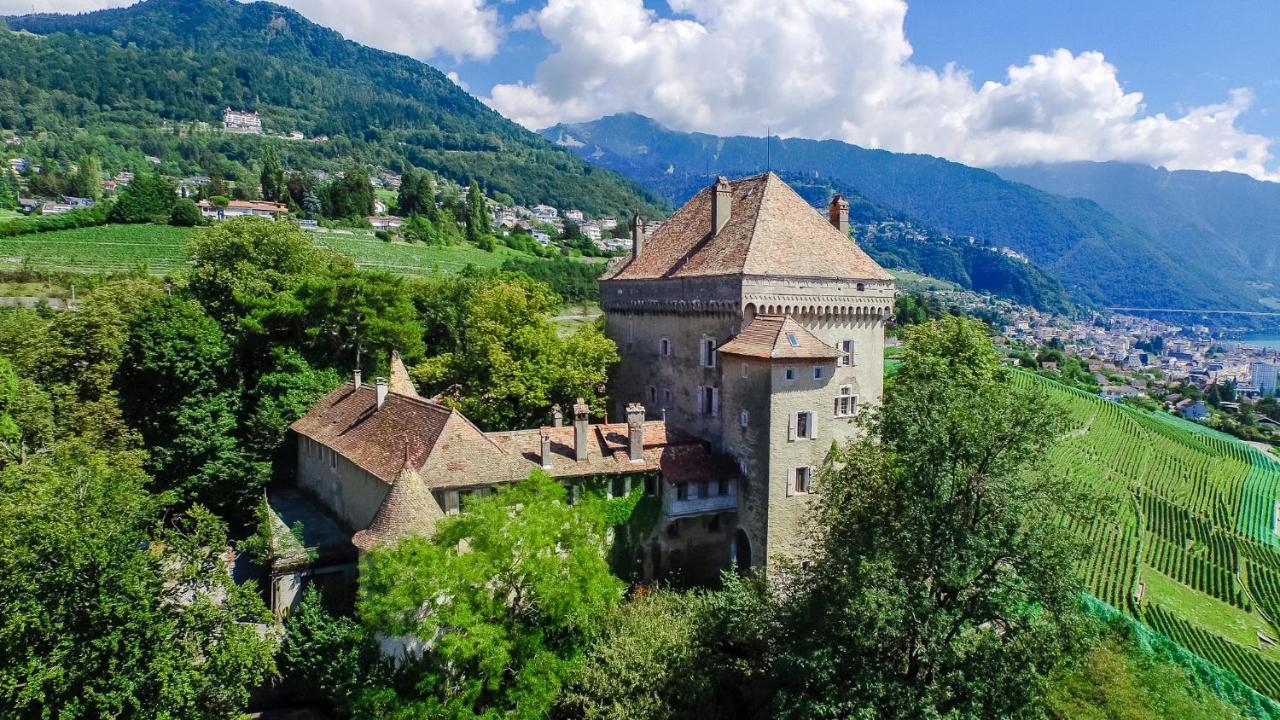 A Castle Spirit Apartment In Chateau Du Chatelard Clarens Εξωτερικό φωτογραφία